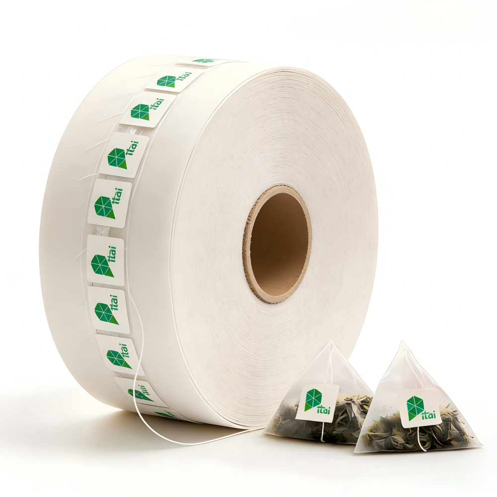 PLA Corn Fiber Biodegradable Tea Filter Roll | Food Grade Corn Fiber Mesh Tea Bag Roll for Pyramid & Flat Tea Bags